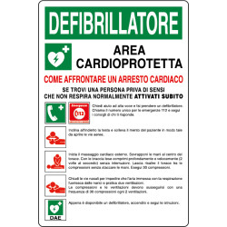 defibrillatore - area cardioprotetta defibrillatore - area cardioprotetta