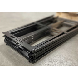 Cavalletto da cantiere DB Super 4 per segnali in DB Plast e ferro Cavalletto da cantiere DB Super 4 per segnali in DB Plast e ferro