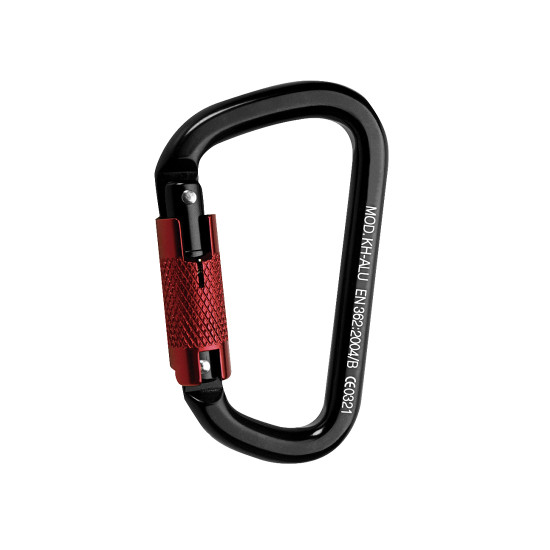 Moschettone Twist-Lock in lega leggera