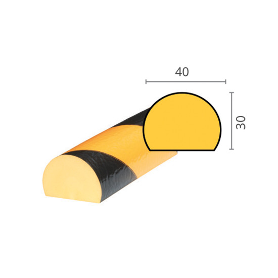 Paracolpi flessibili per superfici