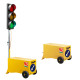 Semaforo da cantiere a led lanterna richiudibile Semaforo da cantiere a led lanterna richiudibile