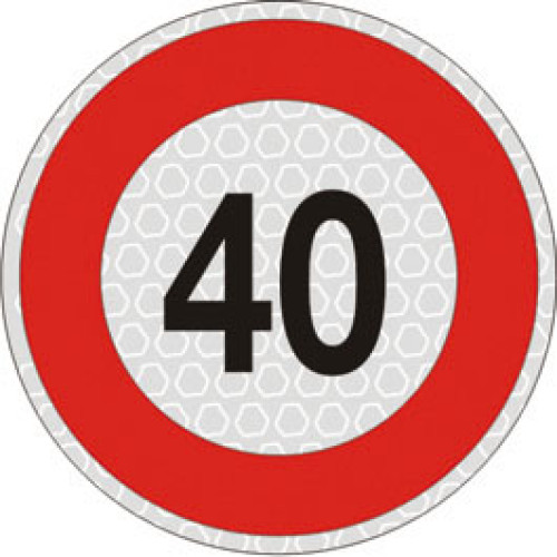 Карта знаков ограничения скорости
