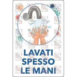 Lavati spesso le mani