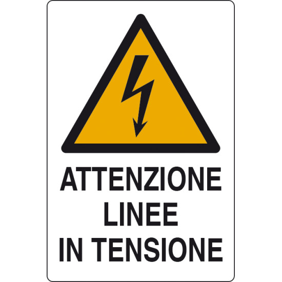 Attenzione linee in tensione