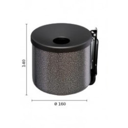 Portacenere murale per interno litri 2 Portacenere murale per interno litri 2