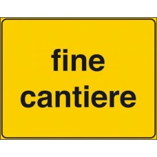 Fine cantiere