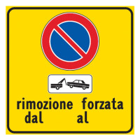 Rimozione forzata dal ...al ...