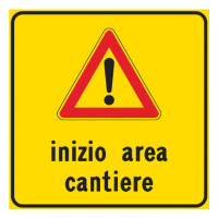 Inizio area cantiere