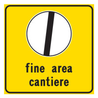 Fine area cantiere