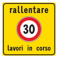 Rallentare lavori in corso